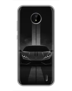 Чохол для Nokia C20 Plus з картинкою «Lamborghini симетрія доріг»
