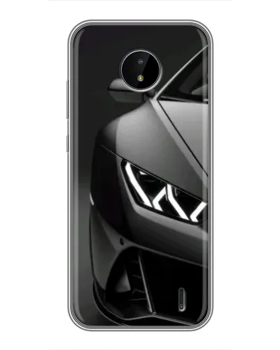 Чохол для Nokia C20 Plus з картинкою «Lamborghini фари деталізація»