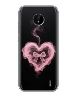 Чохол для Nokia C20 Plus з картинкою «Димчасте серце» Чохол для Nokia C20 Plus з картинкою «Димчасте серце»