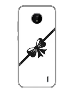 Чохол для Nokia C20 Plus з картинкою «Діагональний бант»