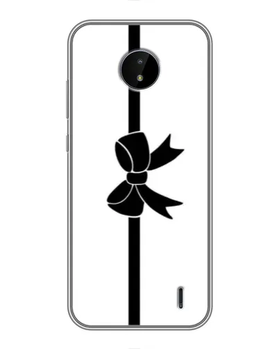 Чохол для Nokia C20 Plus з картинкою «Вертикальний бант»