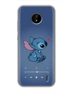 Чохол для Nokia C20 Plus з картинкою «Музичний Stitch»