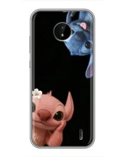 Чохол для Nokia C20 Plus з картинкою «Фіолетовий туман троянд»