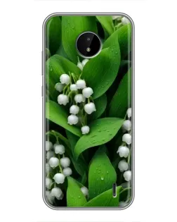 Чохол для Nokia C20 Plus з картинкою «Конвалії в зелені» Чохол для Nokia C20 Plus з картинкою «Конвалії в зелені»