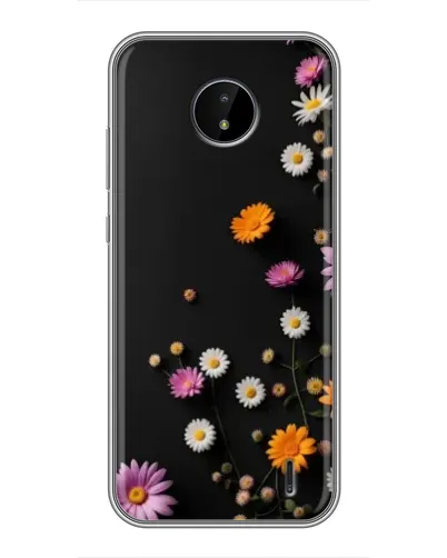 Чохол для Nokia C20 Plus з картинкою «Квіткова композиція» Чохол для Nokia C20 Plus з картинкою «Квіткова композиція»