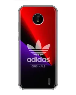 Чохол для Nokia C20 з картинкою «Adidas Red Neon» Чохол для Nokia C20 з картинкою «Adidas Red Neon»