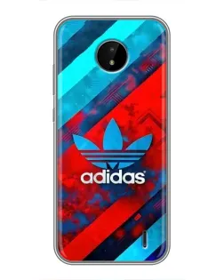 Чохол для Nokia C20 з картинкою «Абстракція Adidas»