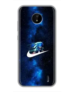 Чохол для Nokia C20 з картинкою «Зірковий шлях Nike»