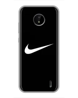 Чохол для Nokia C20 з картинкою «Мінімалістичний Найк»