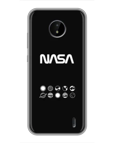 Чохол для Nokia C20 з картинкою «NASA — технічний принт» Чохол для Nokia C20 з картинкою «NASA — технічний принт»