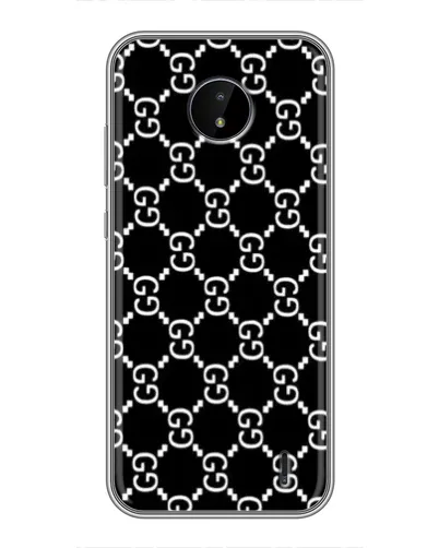 Чехол для Nokia C20 с картинкой «Gucci — сетчатый паттерн» Чехол для Nokia C20 с картинкой «Gucci — сетчатый паттерн»