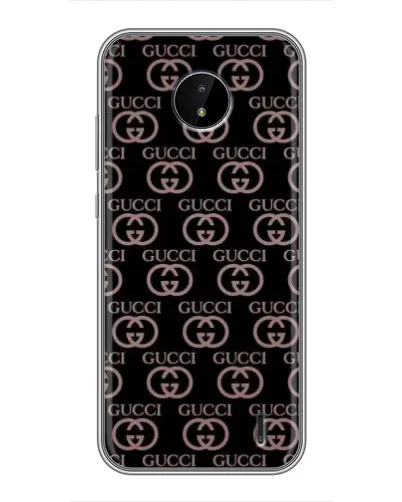 Чехол для Nokia C20 с картинкой «Классическая монограмма Gucci» Чехол для Nokia C20 с картинкой «Классическая монограмма Gucci»