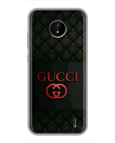 Чехол для Nokia C20 с картинкой «Gucci — стеганый черный» Чехол для Nokia C20 с картинкой «Gucci — стеганый черный»