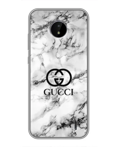 Чехол для Nokia C20 с картинкой «Gucci — мраморный шик» Чехол для Nokia C20 с картинкой «Gucci — мраморный шик»