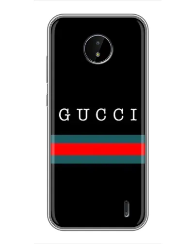 Чехол для Nokia C20 с картинкой «Gucci — красный пояс» Чехол для Nokia C20 с картинкой «Gucci — красный пояс»