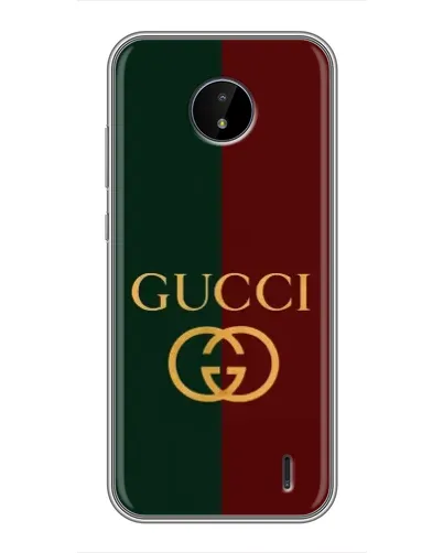 Чехол для Nokia C20 с картинкой «Gucci — темно-зеленый градиент» Чехол для Nokia C20 с картинкой «Gucci — темно-зеленый градиент»