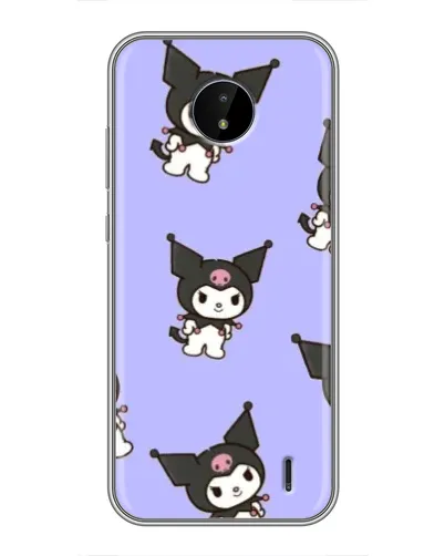 Чохол для Nokia C20 з картинкою «Паттерн з Kuromi»