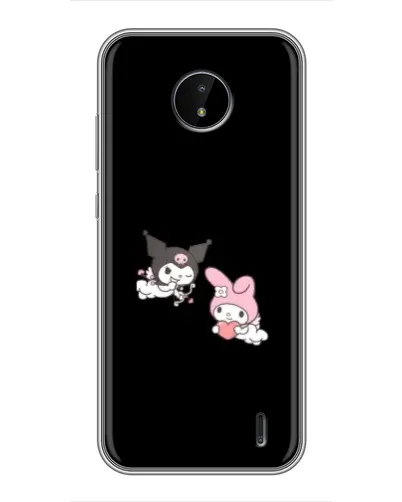 Чохол для Nokia C20 з картинкою «My Melody та Kuromi»