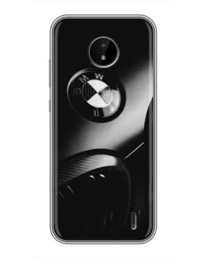 Чохол для Nokia C20 з картинкою «Емблема BMW — макро»