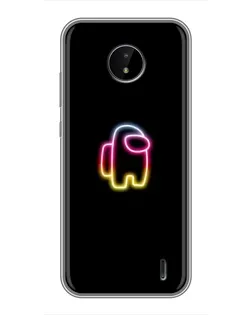 Чохол для Nokia C20 з картинкою «Among Us градієнт»