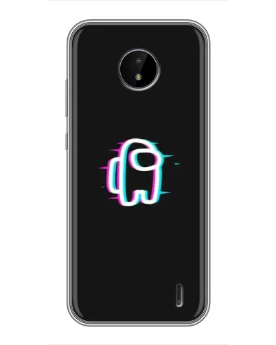 Чохол для Nokia C20 з картинкою «Among Us неон» Чохол для Nokia C20 з картинкою «Among Us неон»