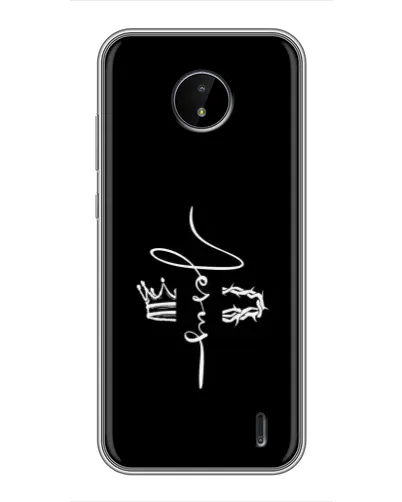 Чехол для Nokia C20 с картинкой «Король Славы Jesus»