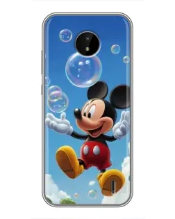 Чохол для Nokia C20 з картинкою «Mickey та мильні бульбашки» Чохол для Nokia C20 з картинкою «Mickey та мильні бульбашки»