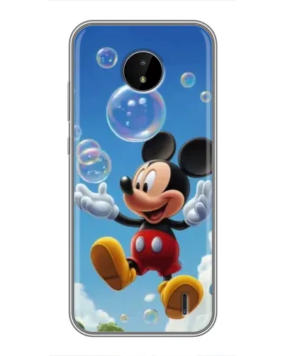 Чохол для Nokia C20 з картинкою «Mickey та мильні бульбашки» Чохол для Nokia C20 з картинкою «Mickey та мильні бульбашки»