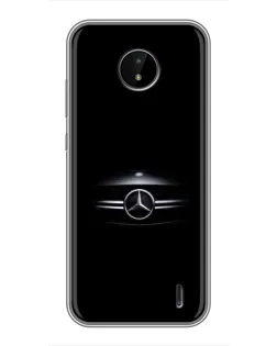 Чохол для Nokia C20 з картинкою «Mercedes — абстрактні лінії»