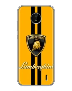 Чохол для Nokia C20 з картинкою «Lamborghini Stripe жовтий» Чохол для Nokia C20 з картинкою «Lamborghini Stripe жовтий»