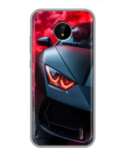 Чохол для Nokia C20 з картинкою «Lamborghini червоне сяйво» Чохол для Nokia C20 з картинкою «Lamborghini червоне сяйво»