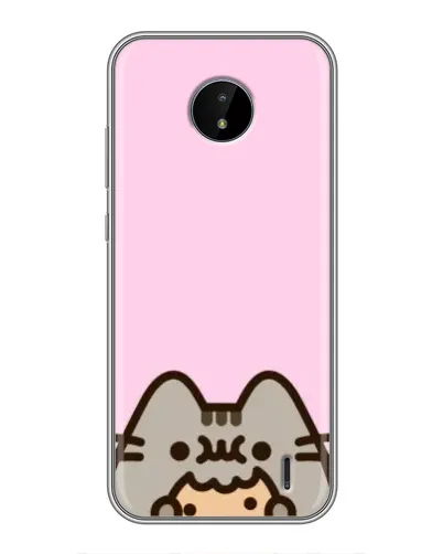 Чохол для Nokia C20 з картинкою «Pusheen та печиво» Чохол для Nokia C20 з картинкою «Pusheen та печиво»
