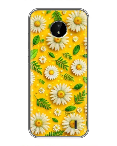 Чохол для Nokia C20 з картинкою «Ромашкове сонце»