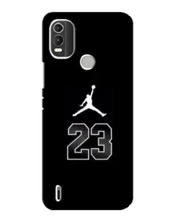 Чехол для Nokia C21 Plus с картинкой «Jordan Flight 23»