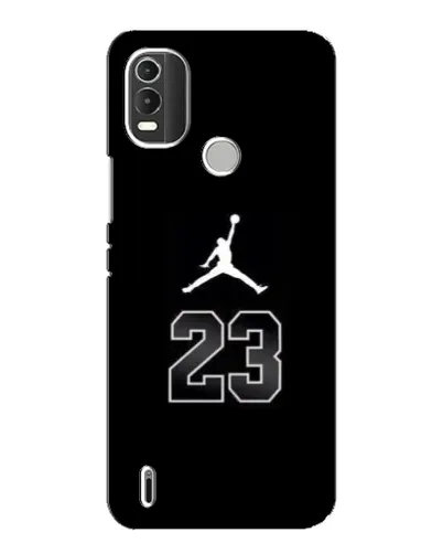 Чехол для Nokia C21 Plus с картинкой «Jordan Flight 23»