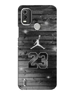 Чехол для Nokia C21 Plus с картинкой «Jordan Carbon 23»