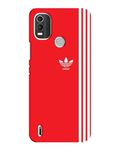 Чехол для Nokia C21 Plus с картинкой «Красный минимализм Adidas» Чехол для Nokia C21 Plus с картинкой «Красный минимализм Adidas»