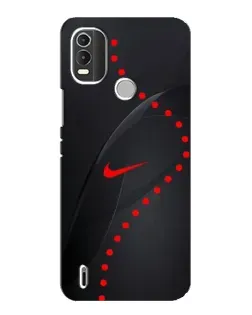 Чохол для Nokia C21 Plus з картинкою «Абстрактний дизайн Nike»