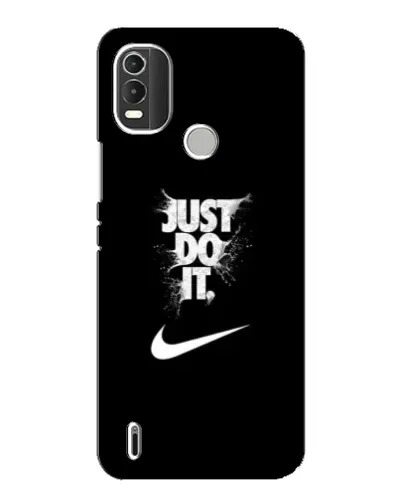 Чохол для Nokia C21 Plus з картинкою «Текстовий принт Nike»