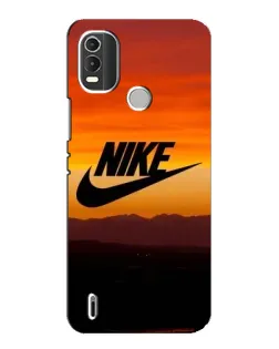Чохол для Nokia C21 Plus з картинкою «Nike — вечірній горизонт»
