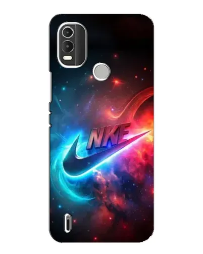 Чохол для Nokia C21 Plus з картинкою «Вогняний логотип Nike»