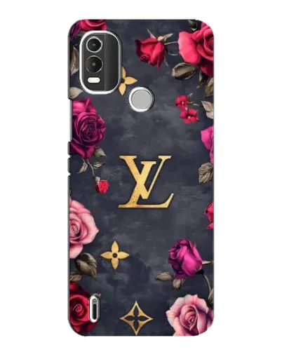Чохол для Nokia C21 Plus з картинкою «Квітковий Louis Vuitton» Чохол для Nokia C21 Plus з картинкою «Квітковий Louis Vuitton»