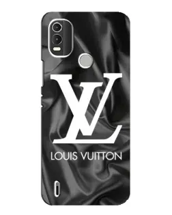 Чохол для Nokia C21 Plus з картинкою «Шовковий Louis Vuitton»