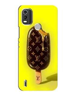Чохол для Nokia C21 Plus з картинкою «Морозиво від LV»