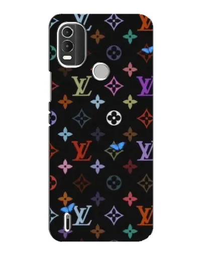 Чохол для Nokia C21 Plus з картинкою «Кольорова монограма LV» Чохол для Nokia C21 Plus з картинкою «Кольорова монограма LV»