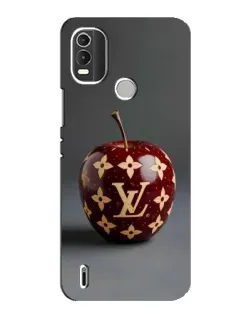 Чохол для Nokia C21 Plus з картинкою «Червоне яблуко LV»