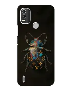 Чохол для Nokia C21 Plus з картинкою «LV — мармуровий принт»