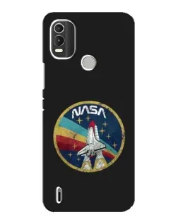 Чохол для Nokia C21 Plus з картинкою «NASA — емблема місії»