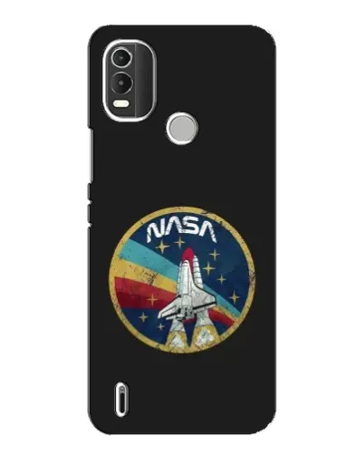 Чохол для Nokia C21 Plus з картинкою «NASA — емблема місії»