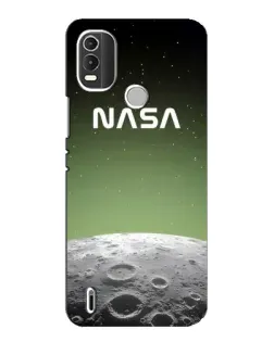 Чохол для Nokia C21 Plus з картинкою «NASA — місячний градієнт»